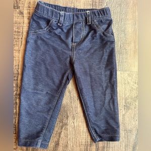 Carters denim jeggings boys girls 9mo